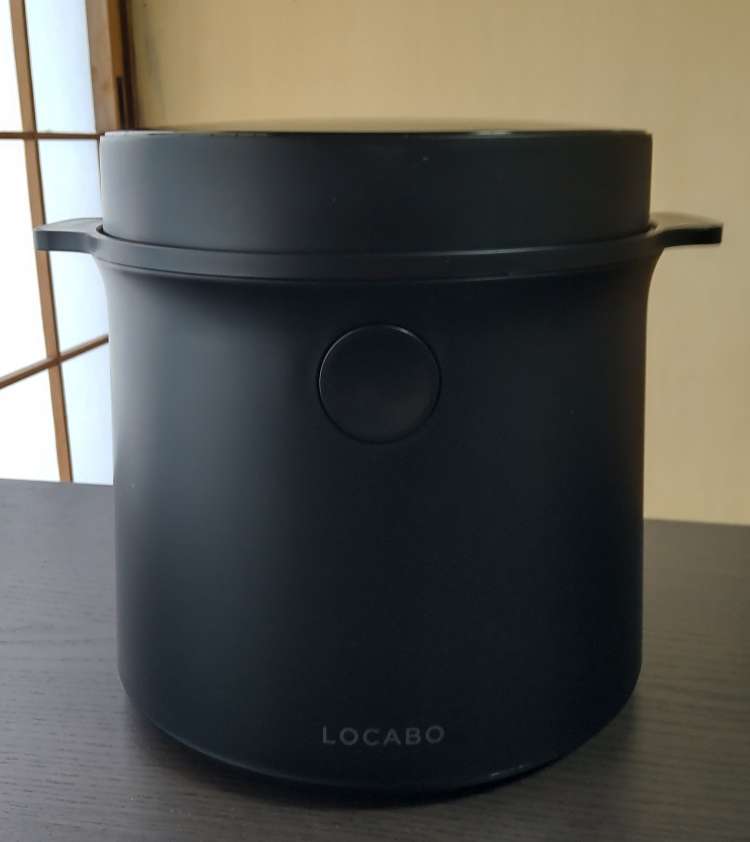 新品未使用 ロカボ 糖質カット炊飯器 LOCABO ブラック JM-C20E-Bの+